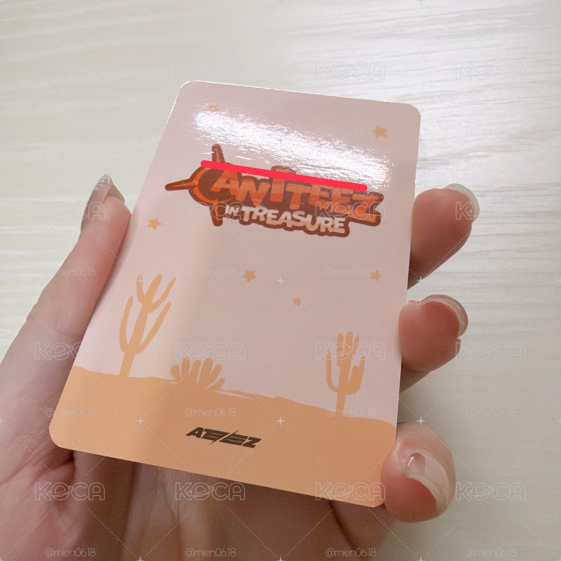 ANITEEZ IN TREASURE 卡包卡