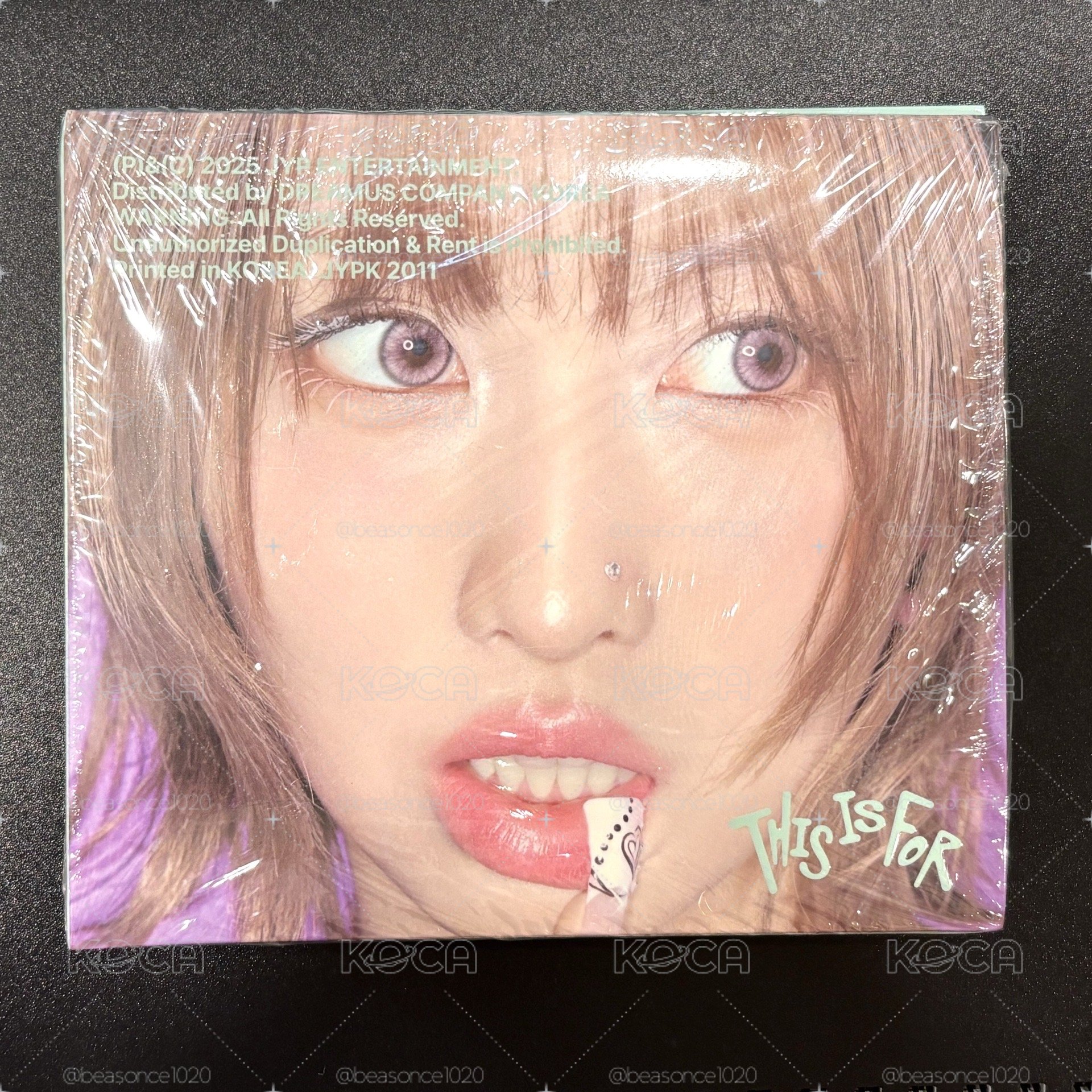 TWICE THIS IS FOR 正規四 MOMO 單封 專輯