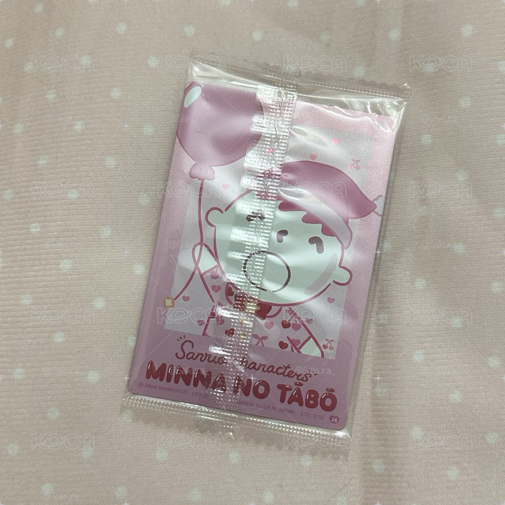 大寶 三麗鷗 餅卡