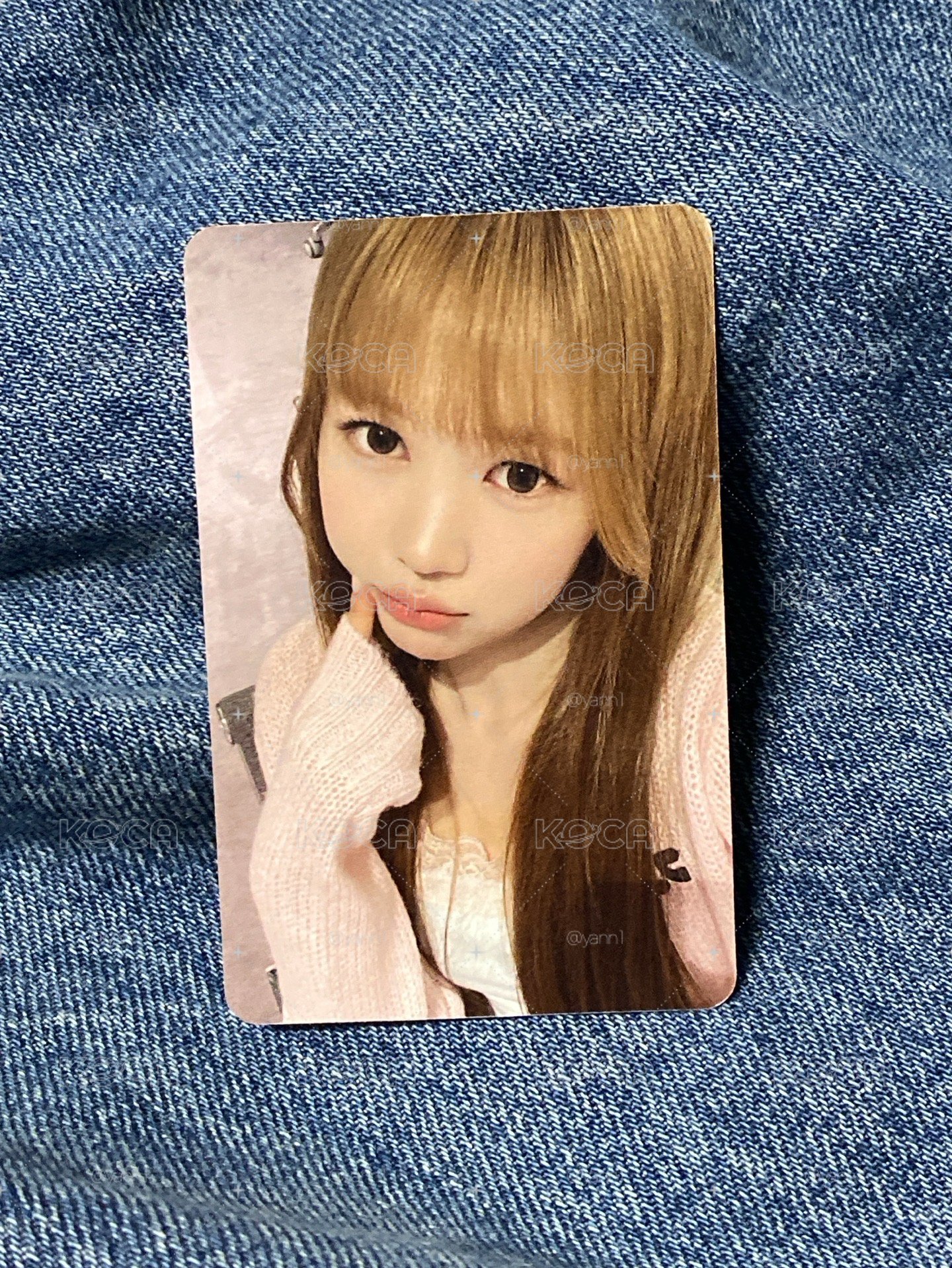 YEON AM簽售卡