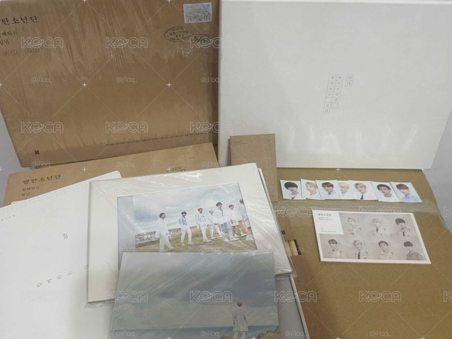 BTS2018年曆組