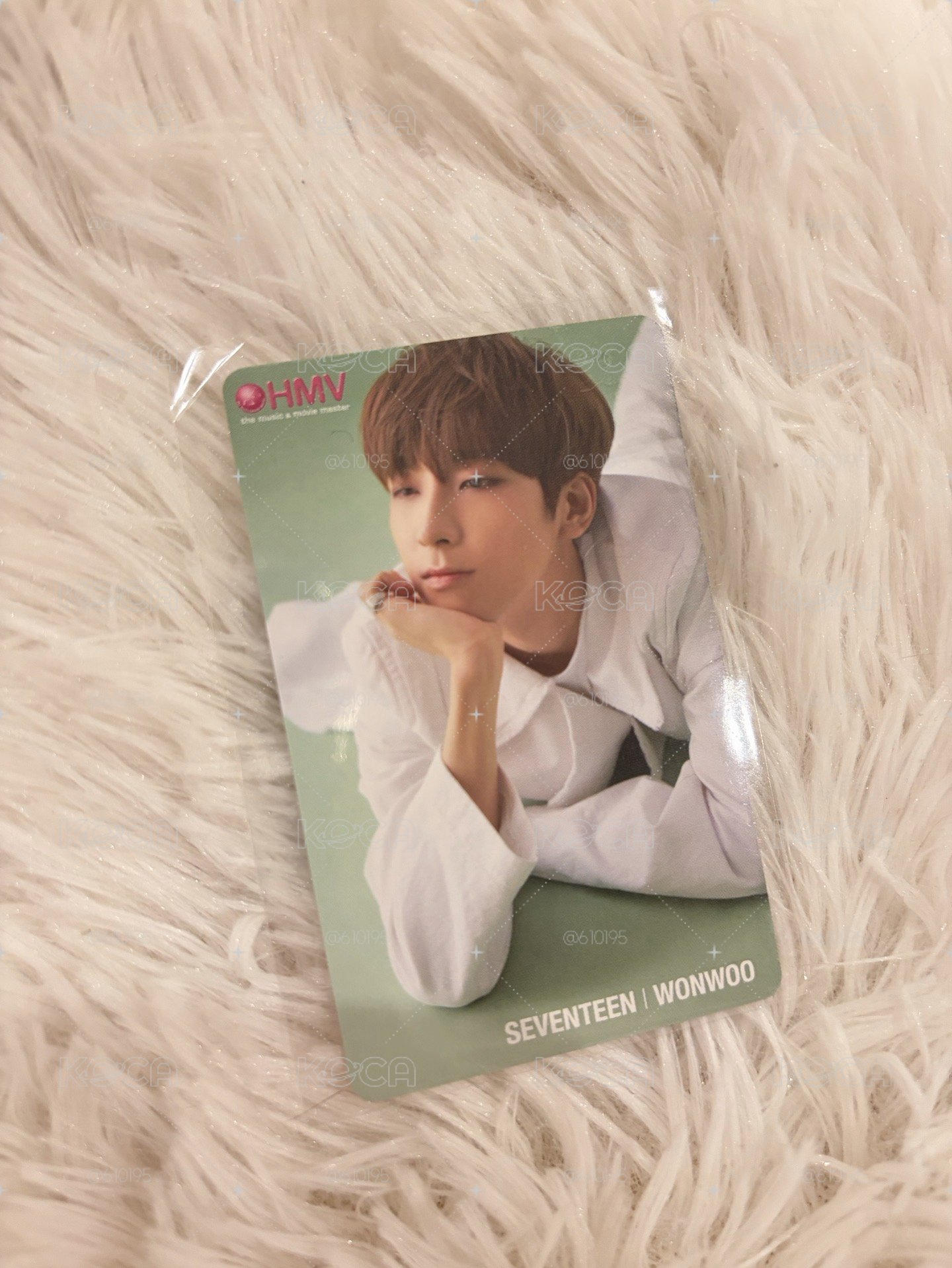 2nd album hmv wonwoo特典卡