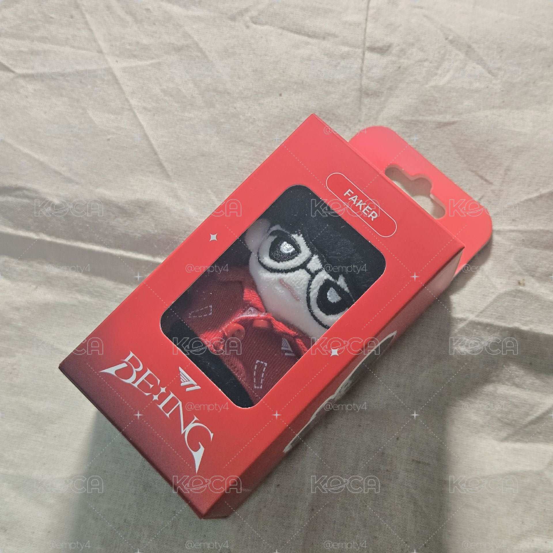 10cm Faker玩偶 全新未拆