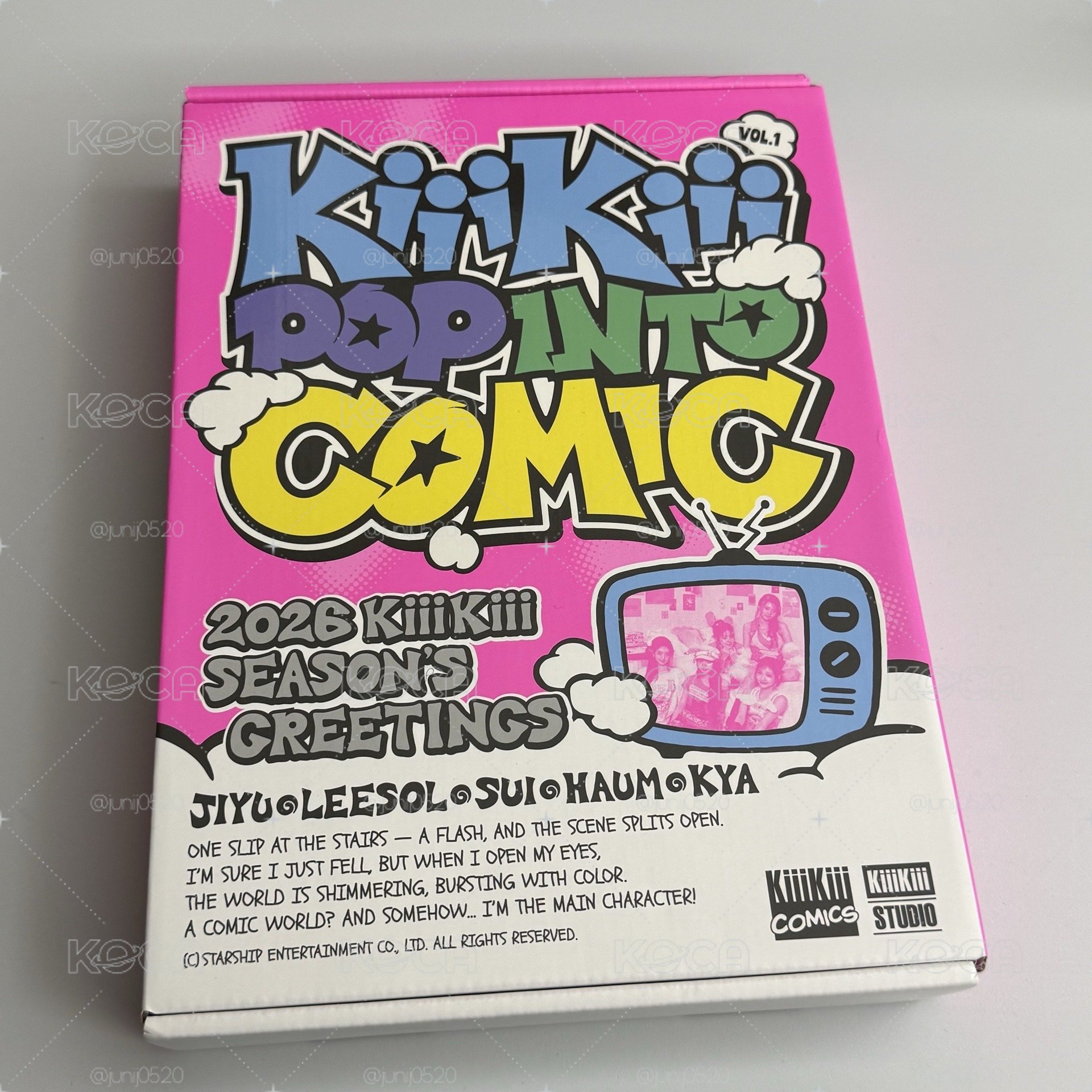 KiiiKiii 2026年曆組