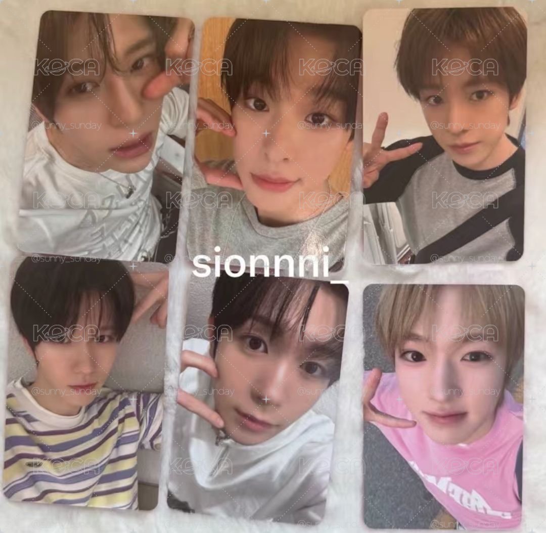 非現貨 NCT WISH AM3.0 6/23當日造型 簽售卡