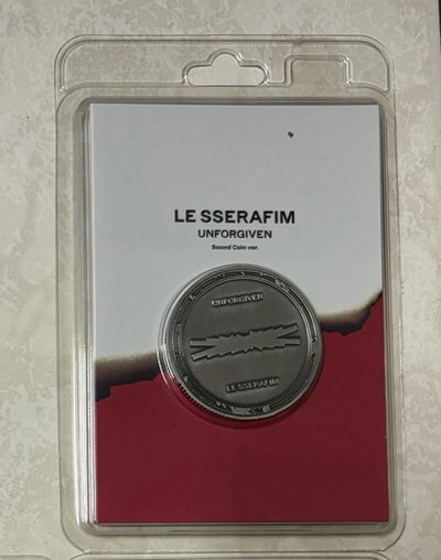 現貨 LE SSERAFIM Unforgiven 硬幣專 全新未拆