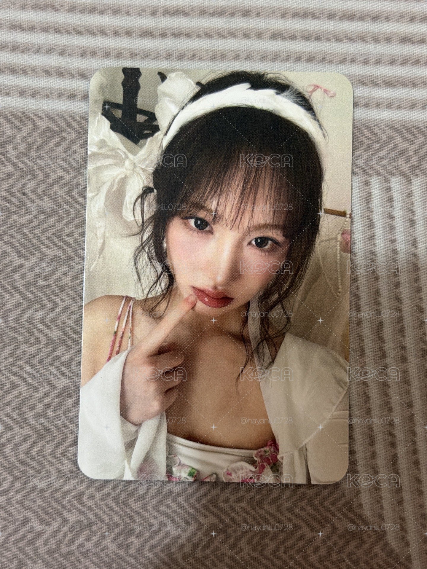 現貨當日出貨/IVE SECRET wm 2.0 幸運卡 栗