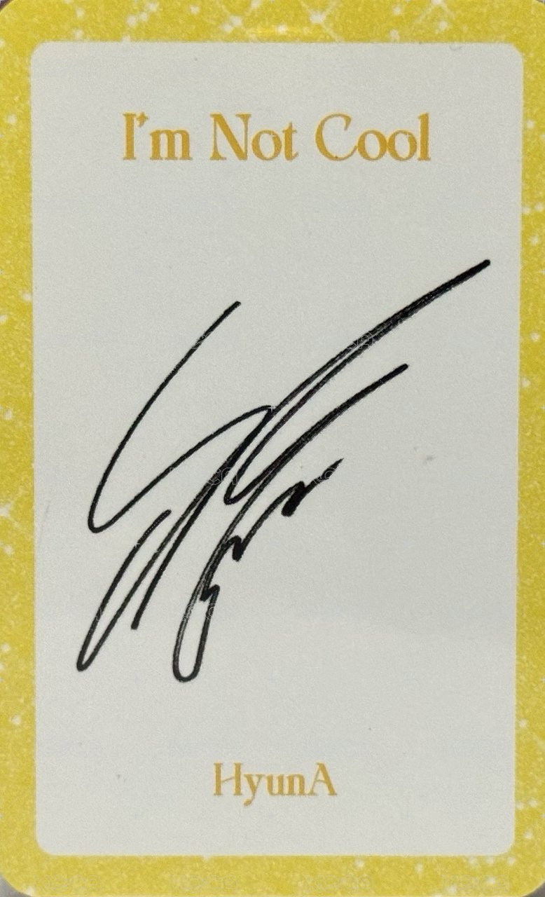 迷你七輯 Album photocard  Back