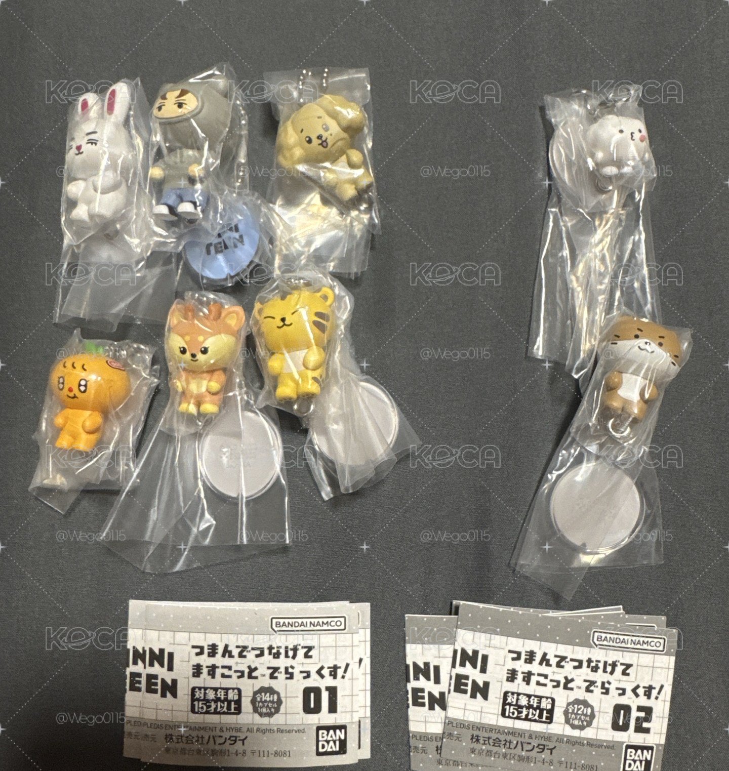 萬代聯名吊飾 MINITEEN扭蛋