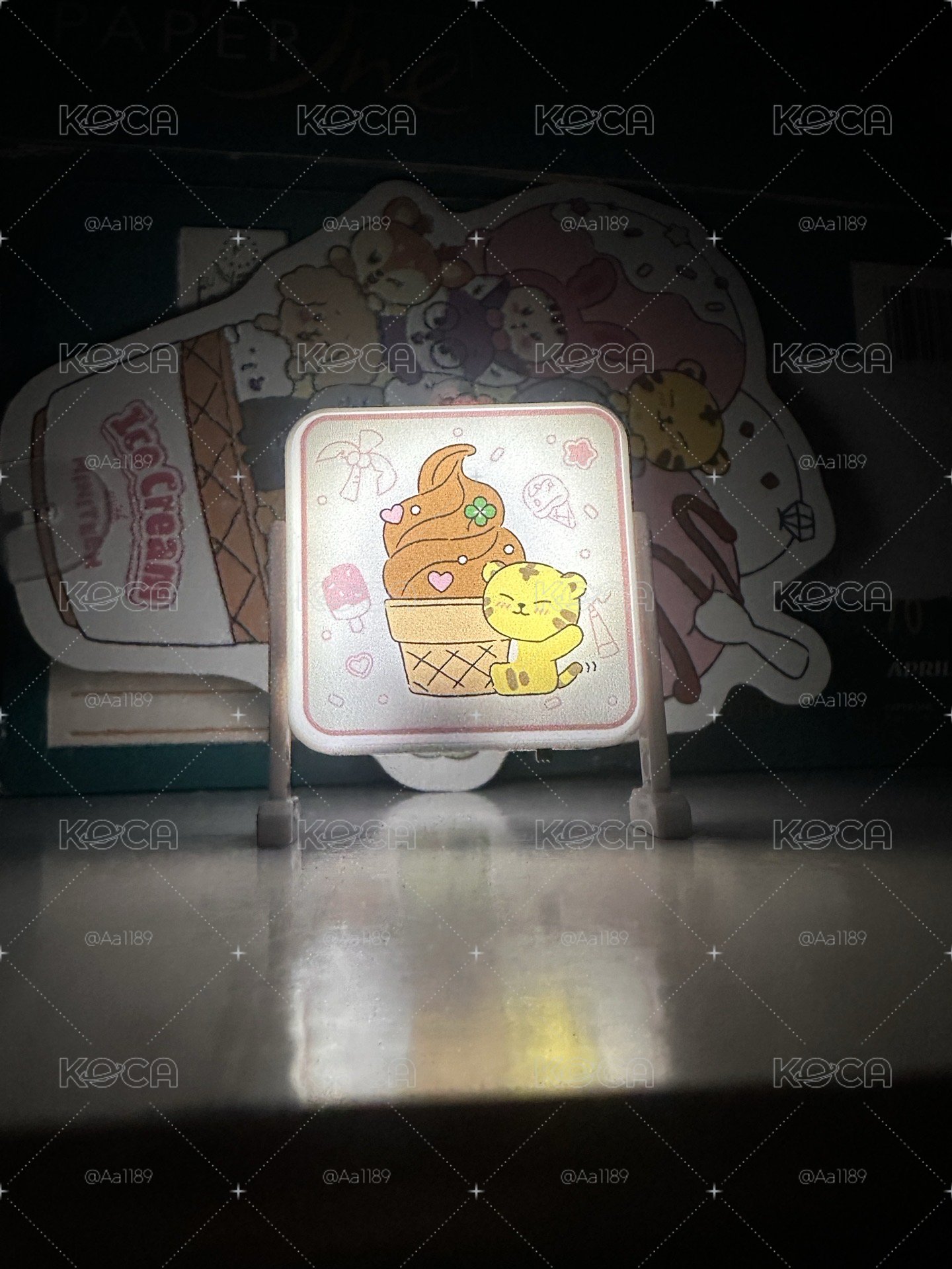 miniteen香港限定燈箱