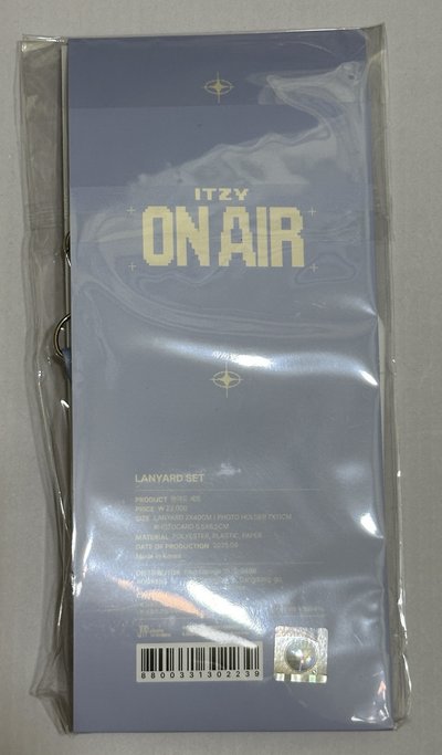ITZY FM未拆掛繩卡套組