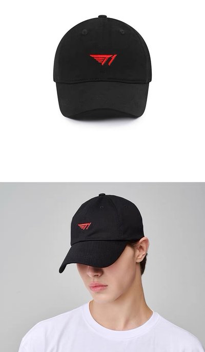 預售/T1 黑色棒球帽