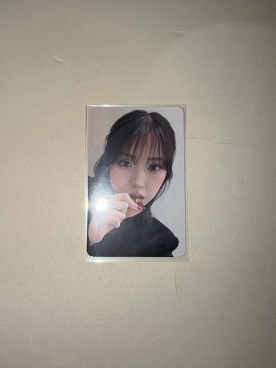 NMIXX Jiwoo 台北中籤卡
