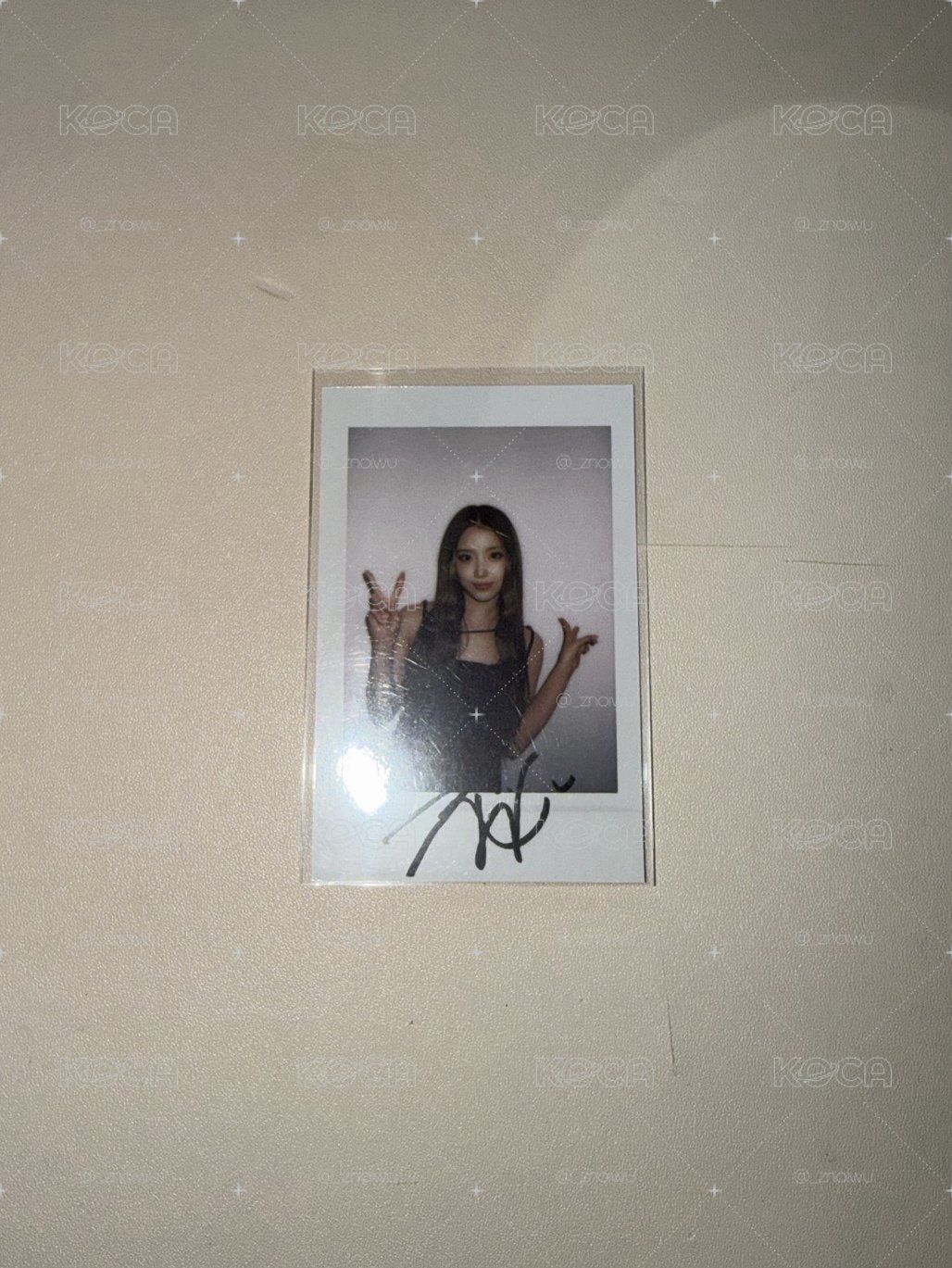 NMIXX Jiwoo 拍立得