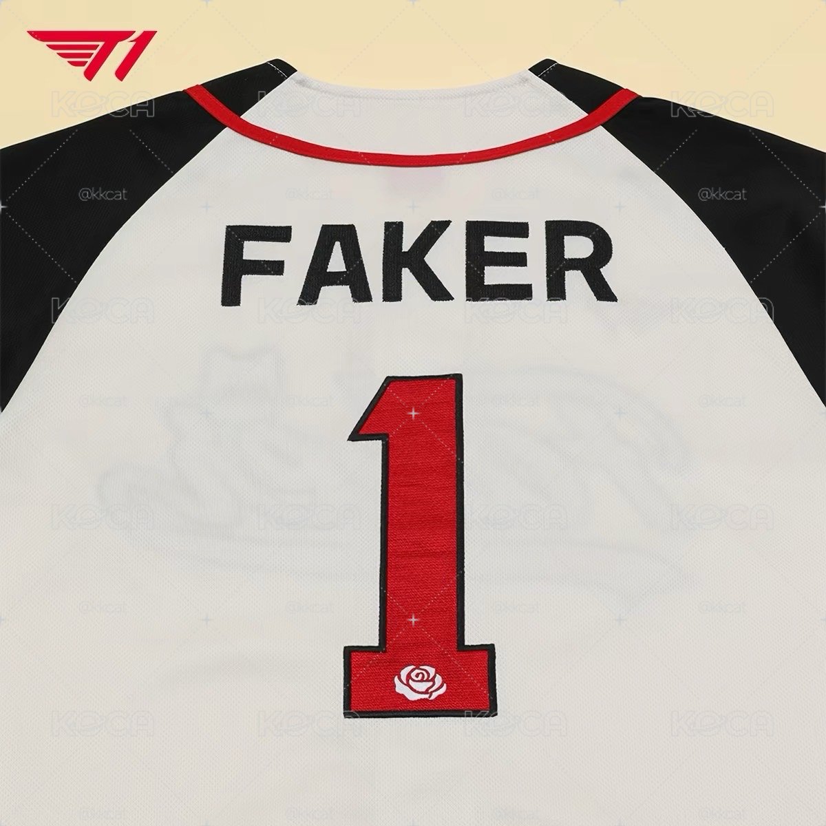 預售/T1 faker 生日棒球衣