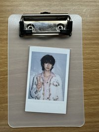六週年白衣比耶拍立得
