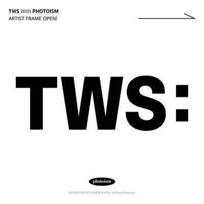 TWS 私服 ver. X photoism 人生四格卡  代印 1組兩張