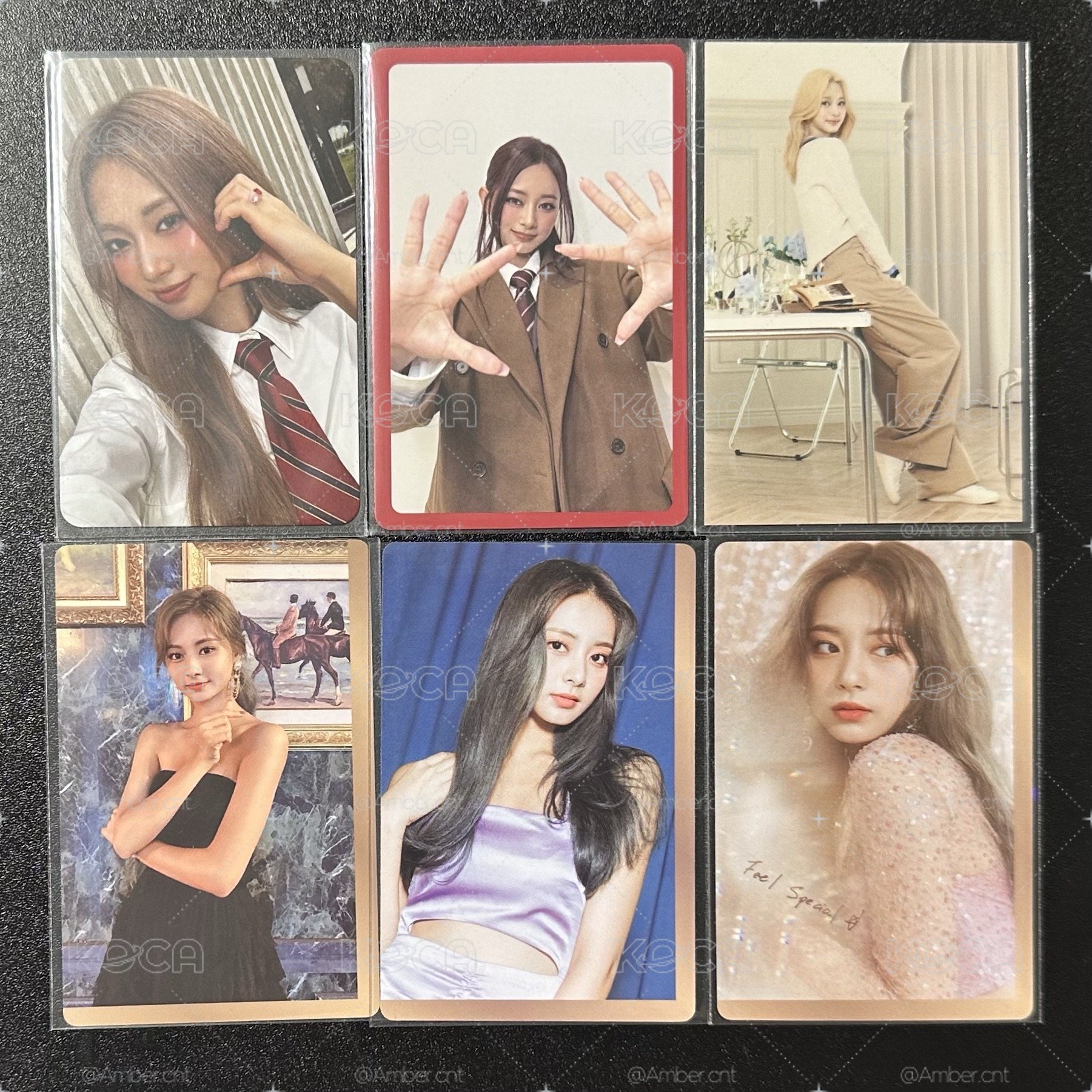 TWICE Tzuyu 子瑜 小卡盤💙