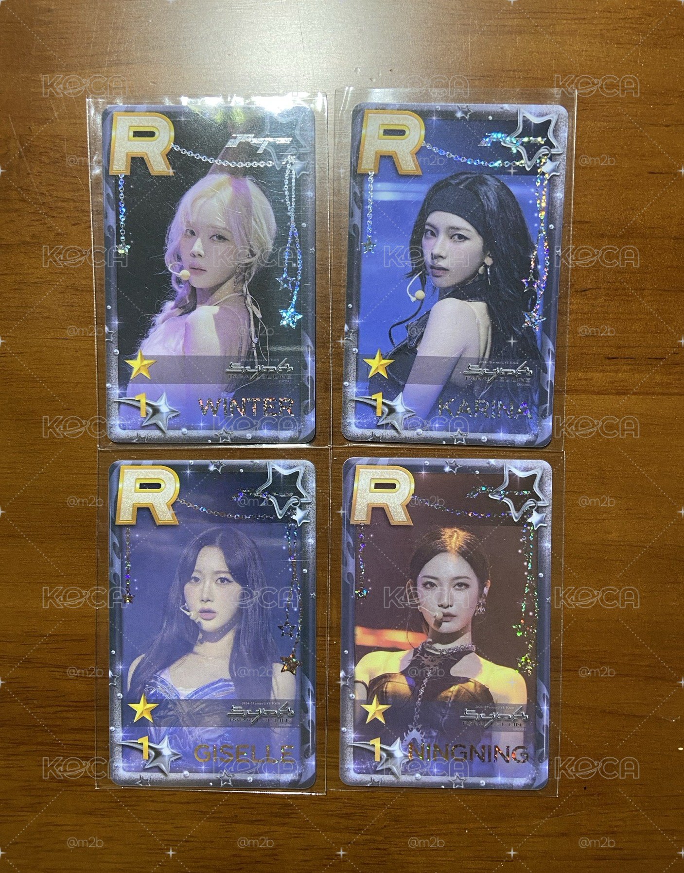 [全新現貨］aespa 二巡遊戲卡set