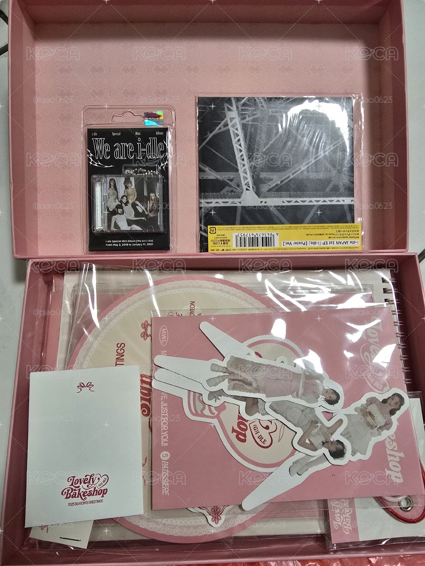 i-dle二代手燈+空專及年曆組