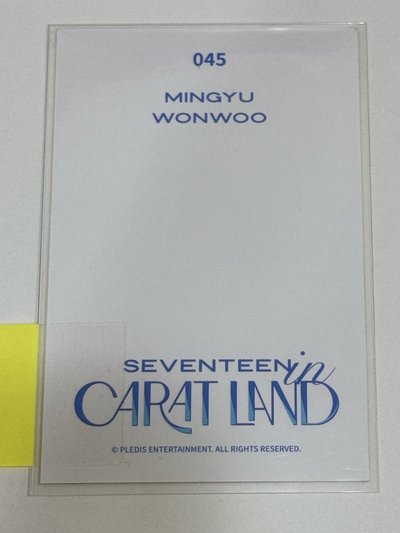 21‘克拉島 隨機卡 045 珉佑雙人卡