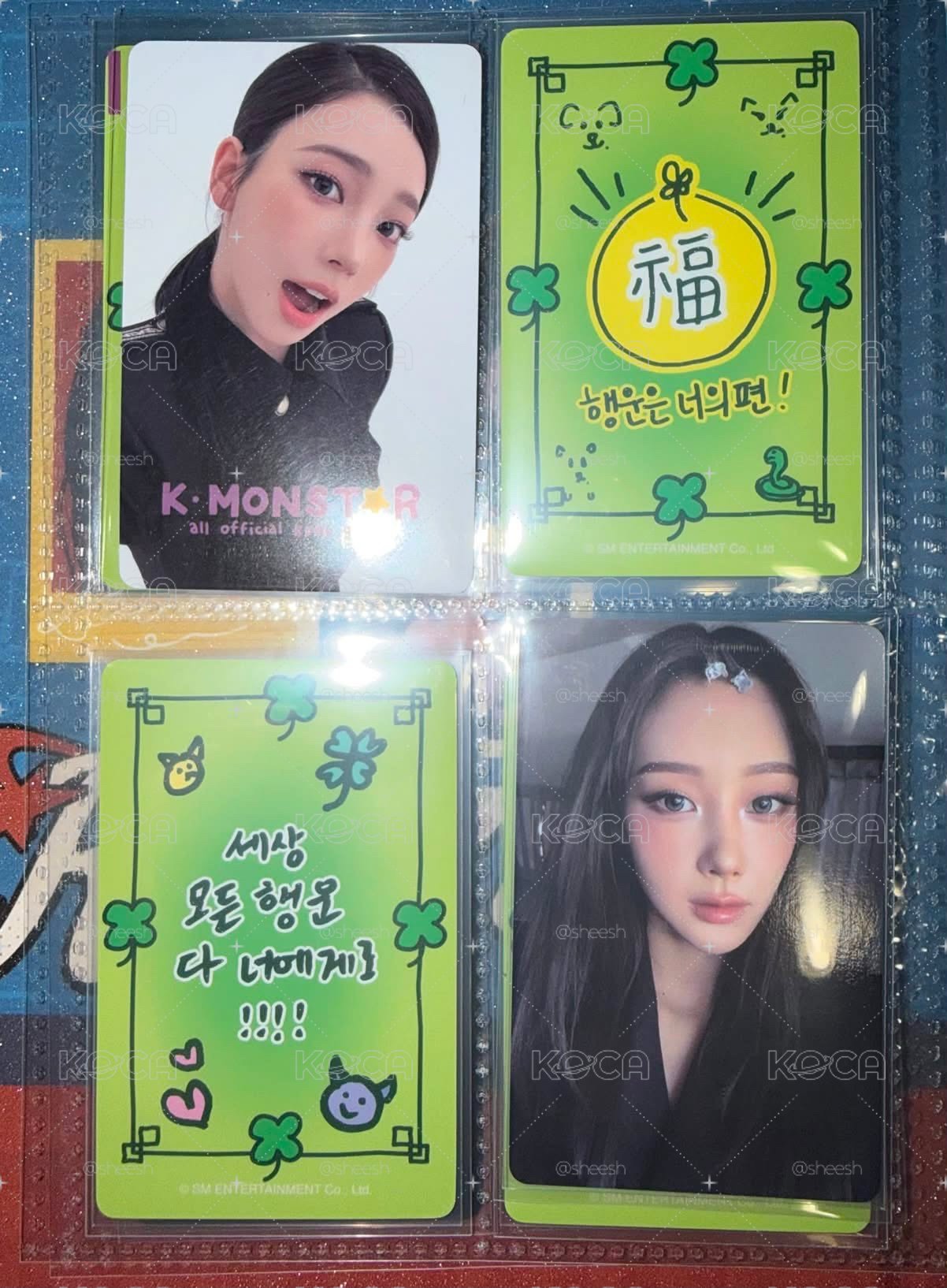 柚吉km 2.0幸運卡 + 兩張未拆專