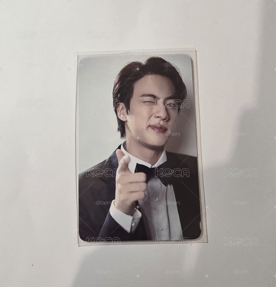 BTS 碩珍小卡><