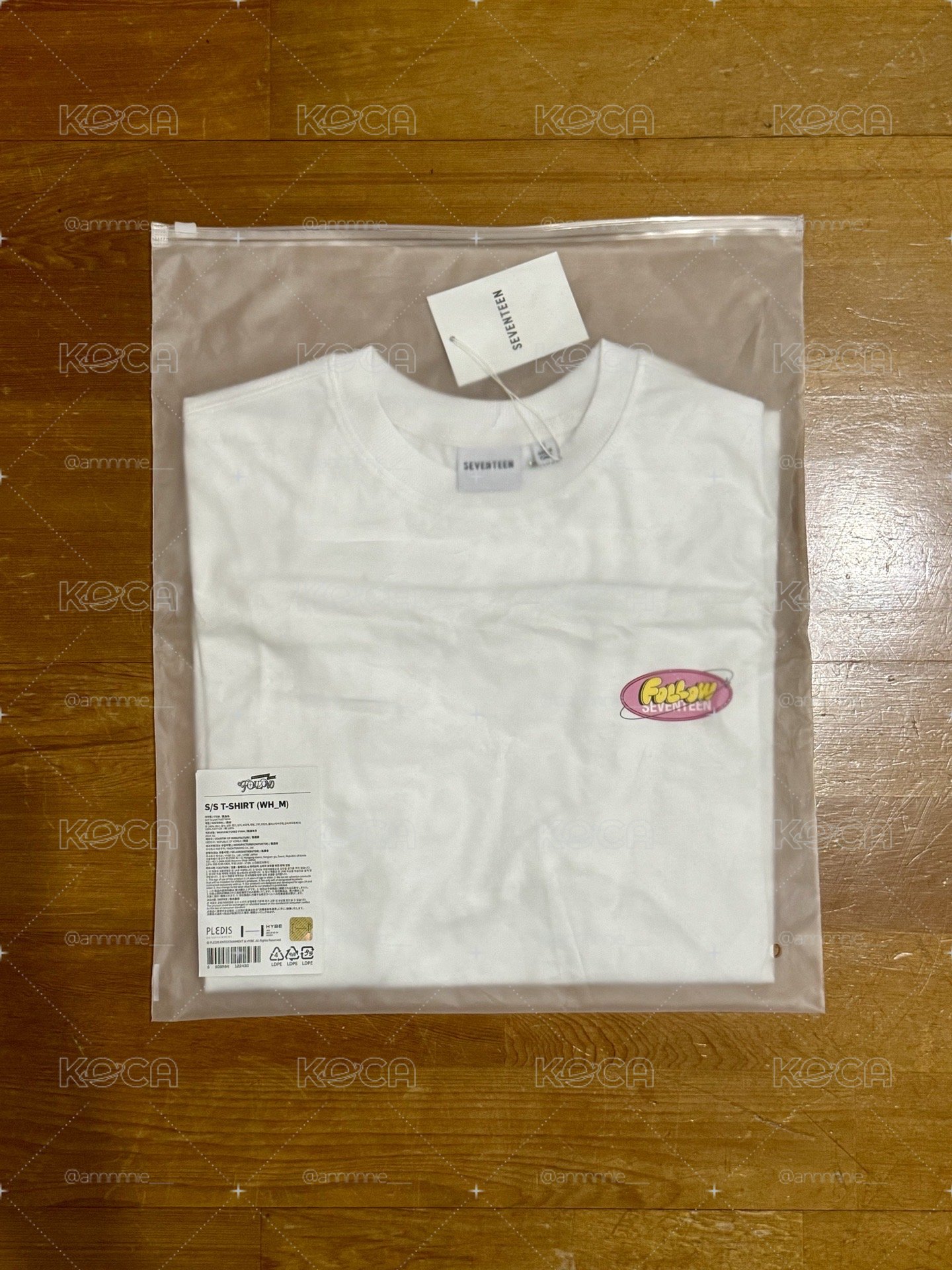 FOLLOW AGAIN T-SHIRT M號