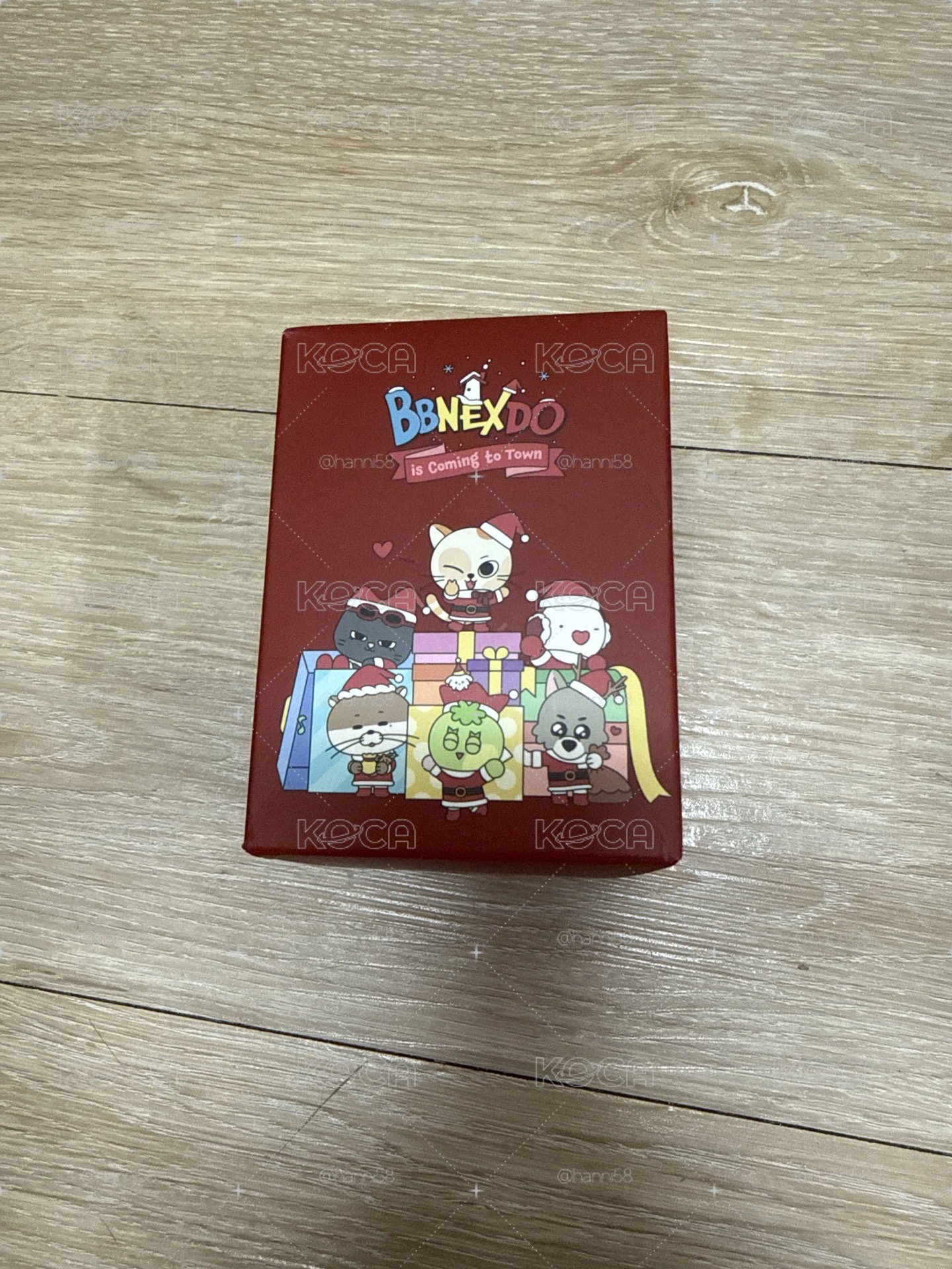 BBNEXDO Holiday聖誕盲盒公仔 全新未拆