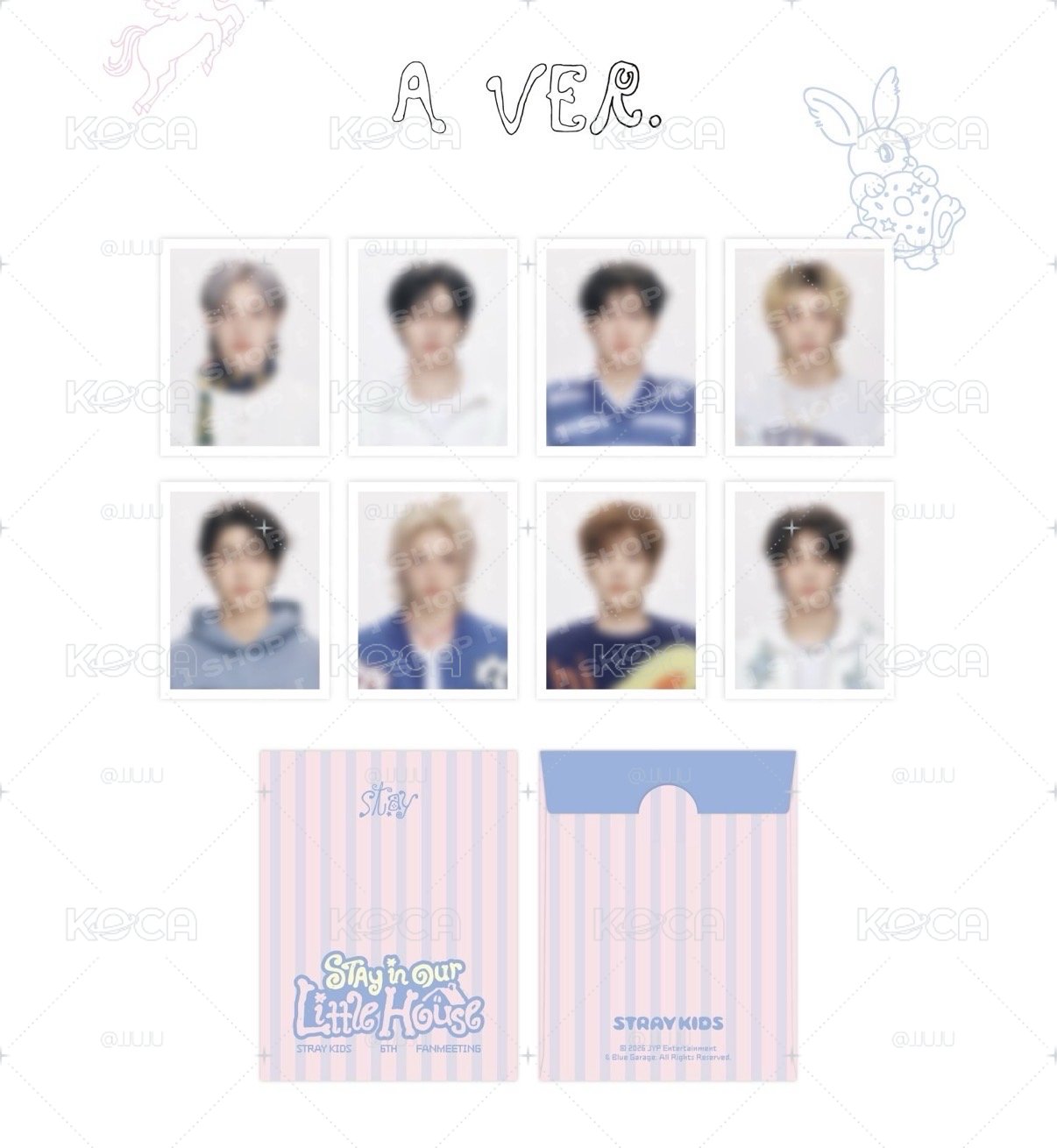 STRAYKIDS 6期飯咪線上滿額卡 證件照