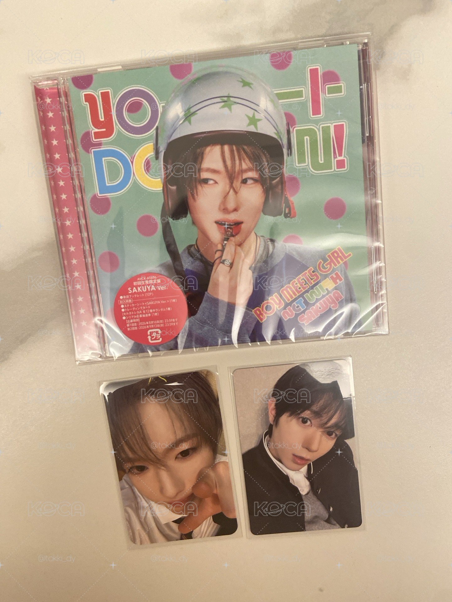 NCT WISH-BMG/YID 撒哭單封撒哭卡+遼特典