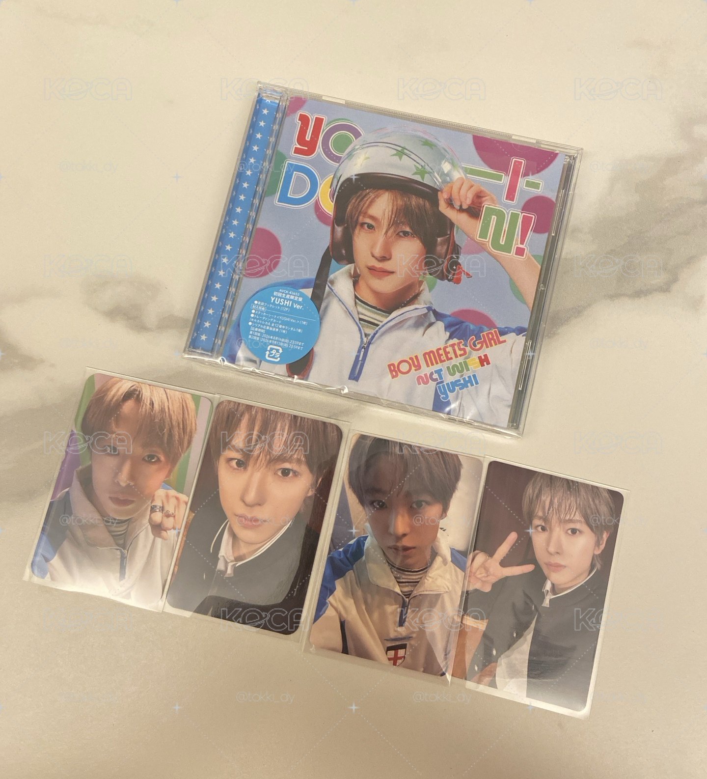 NCT WISH-BMG/YID YUSHI 塔店/HMV一鍵畢業