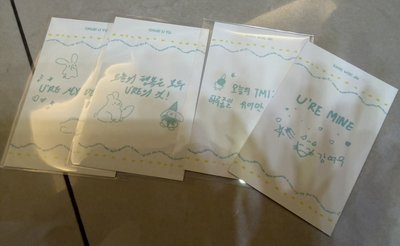 Flare u el特典小卡七張