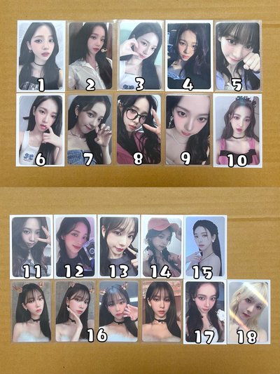 aespa Karina 小卡 特典卡 隨機卡 周邊卡 專卡 星光卡 年曆卡 交通卡