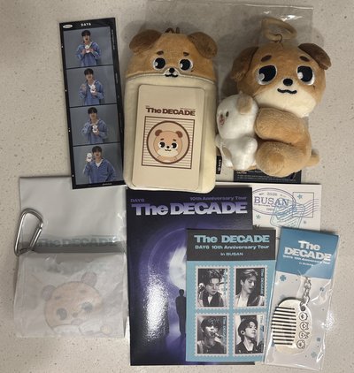 盤）🐶週邊&The Decade釜山Day2入場禮