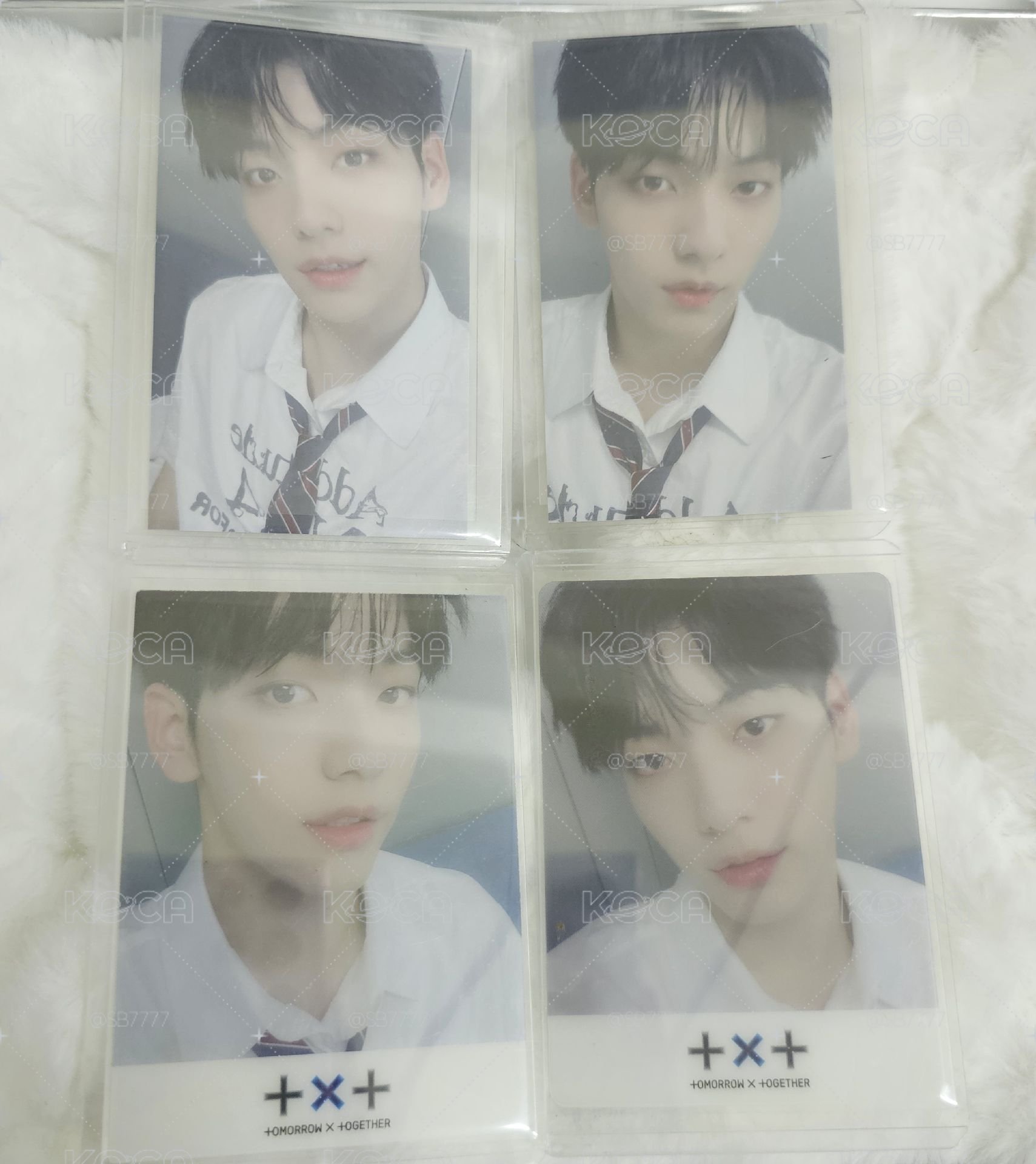 TXT norules白襯衫彬 日咖環球抽選卡 