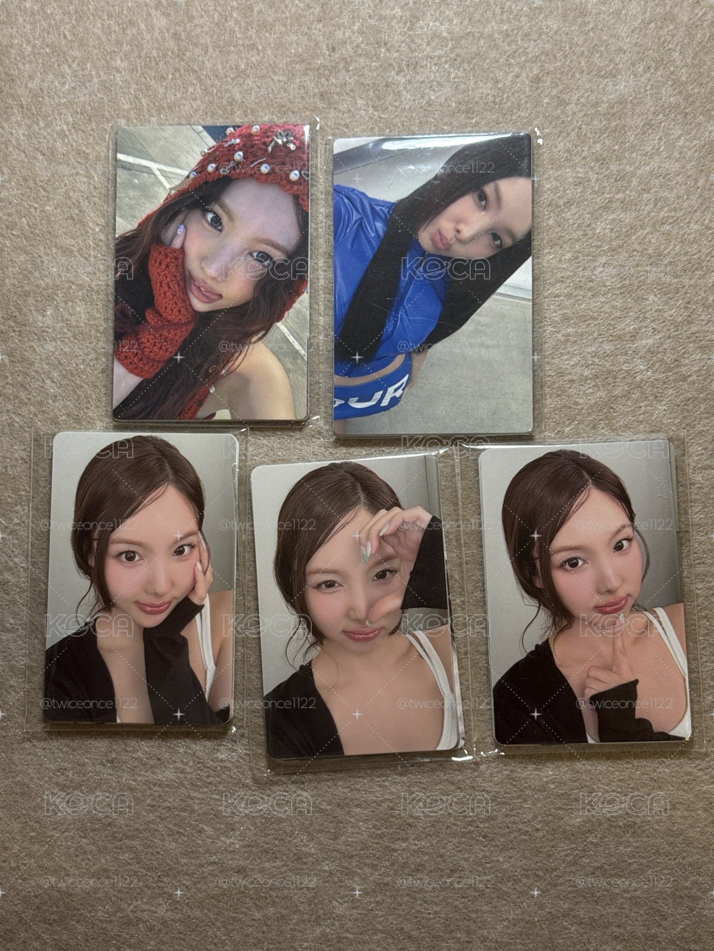 TWICE六巡韓國場全套入場卡