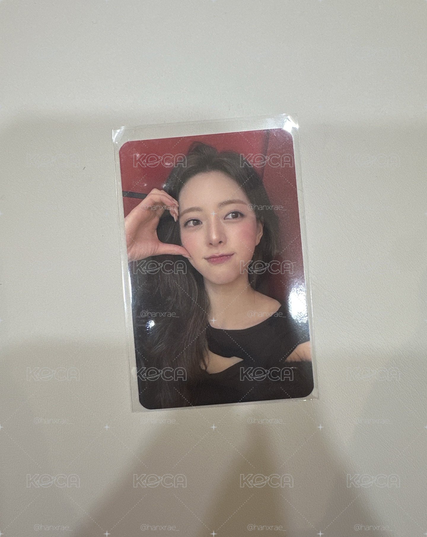 ITZY YUNA 有娜 Ice Cream快閃周邊滿額卡