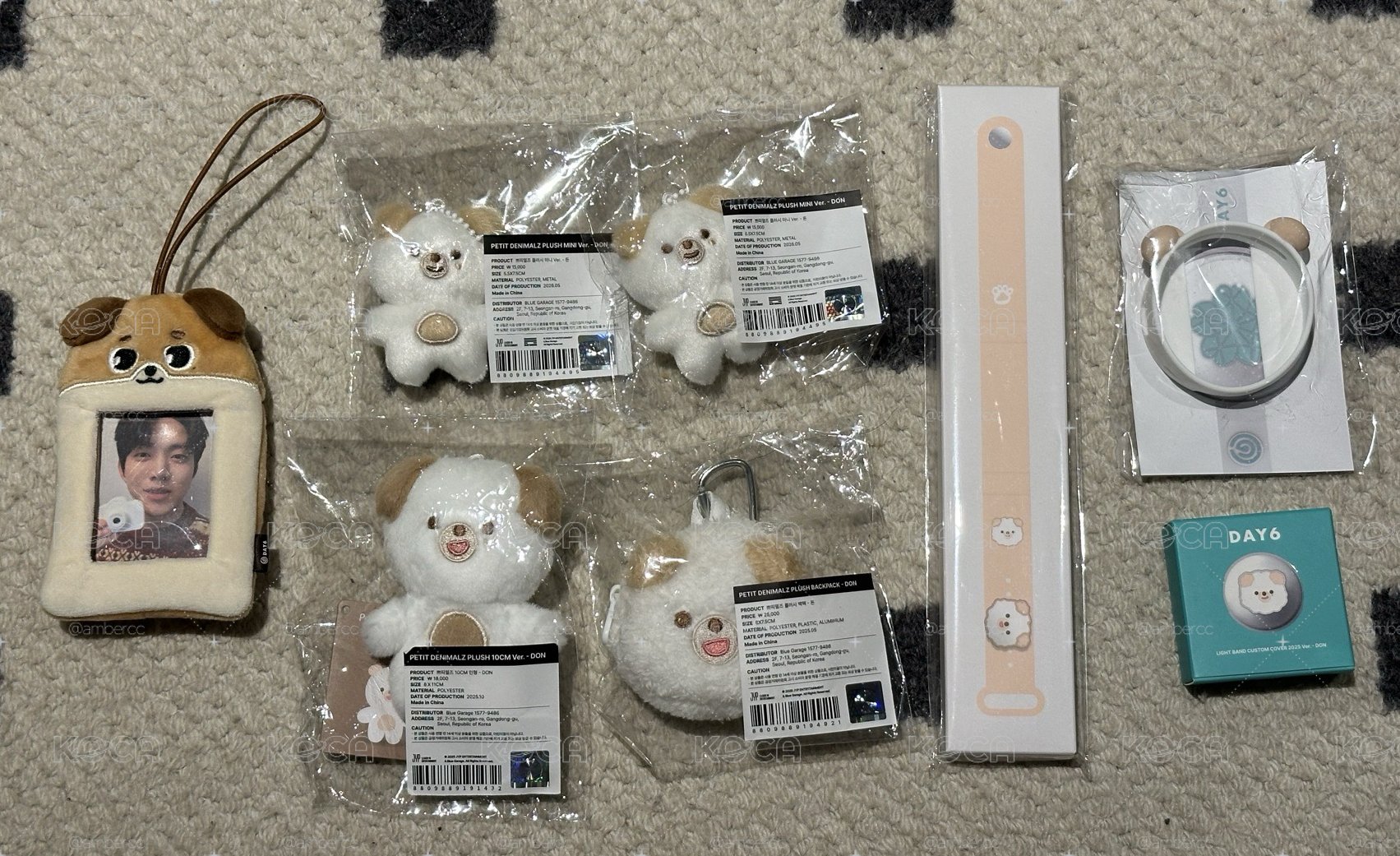 現貨🍀DON周邊 10cm娃 行李吊牌 ID卡