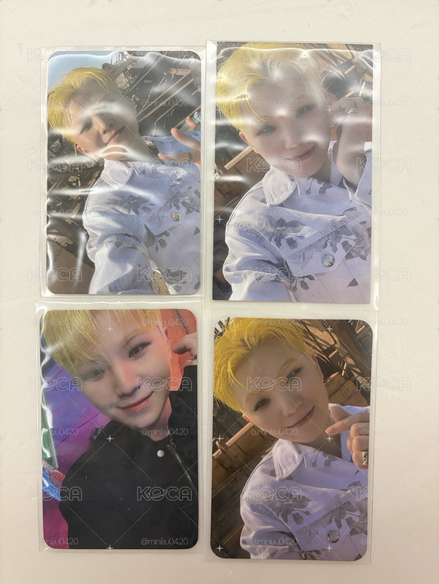 WOOZI 李知勳小卡 正四特典