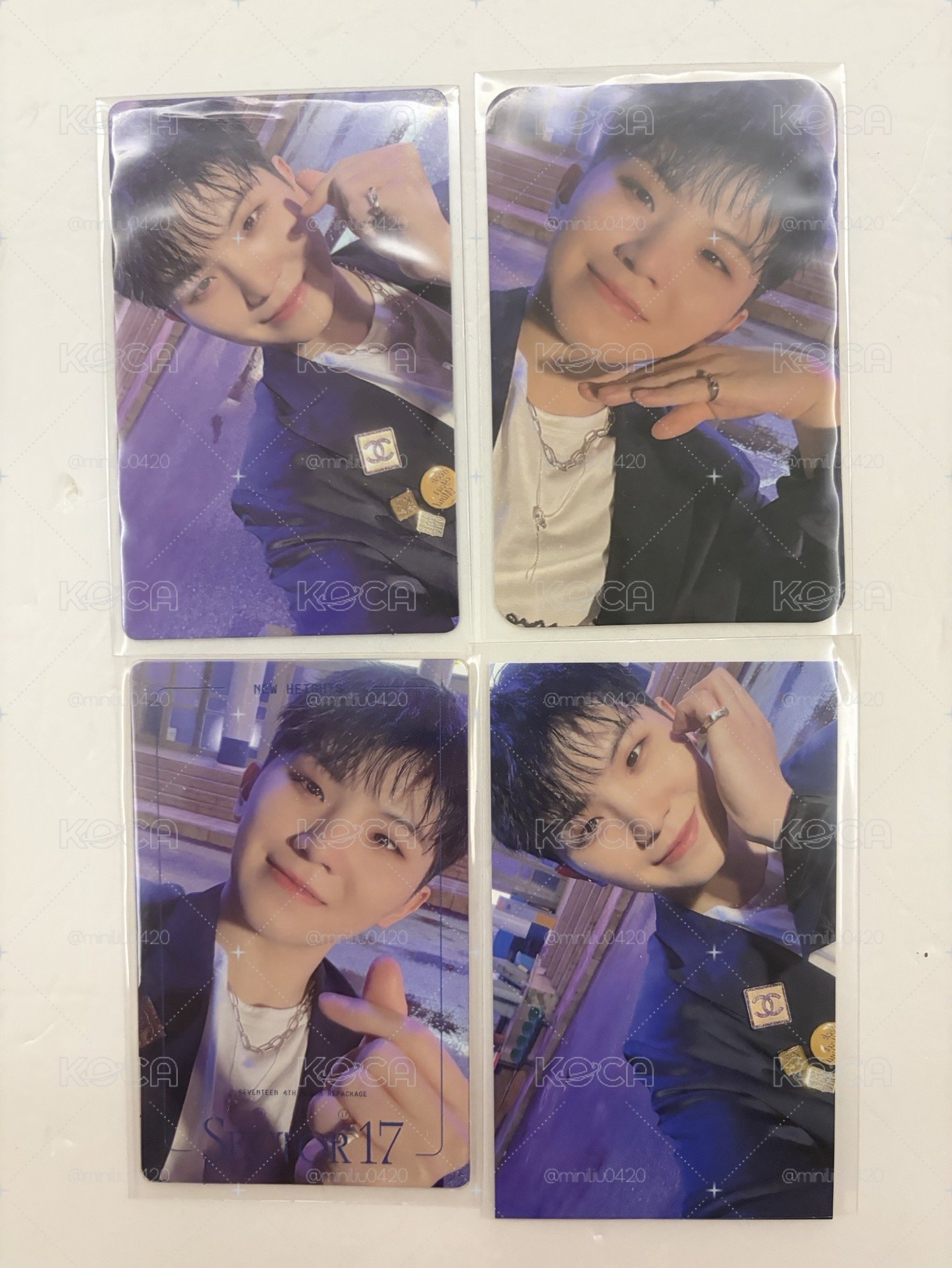WOOZI 李知勳小卡 後續專