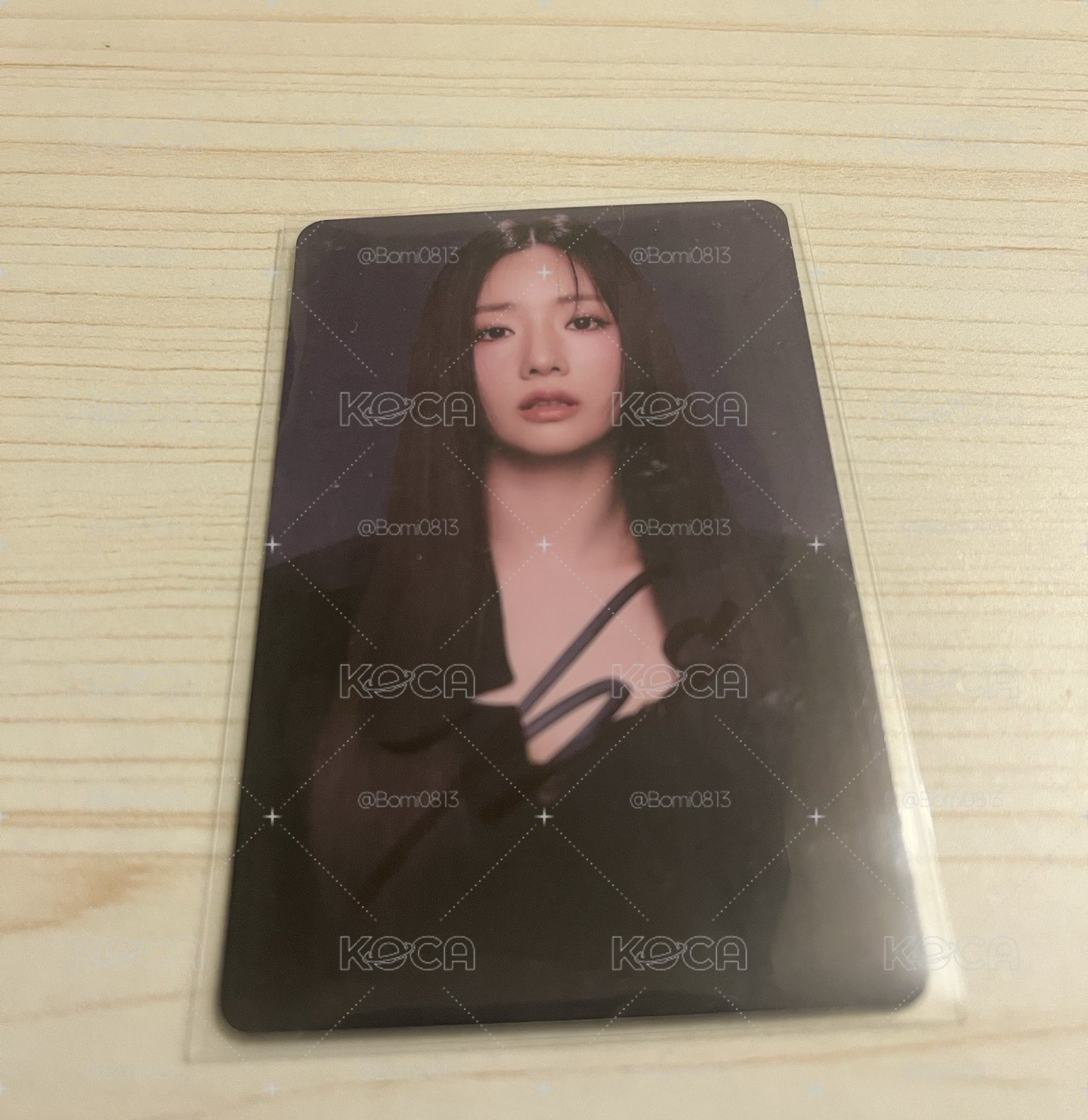 普美上海場簽名小卡