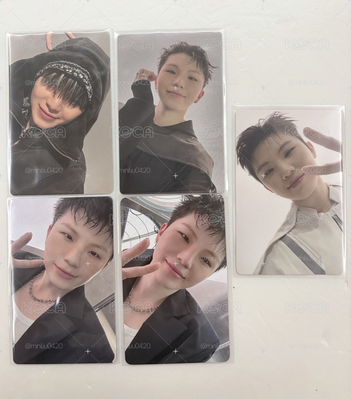 WOOZI 李知勳小卡 BEAM