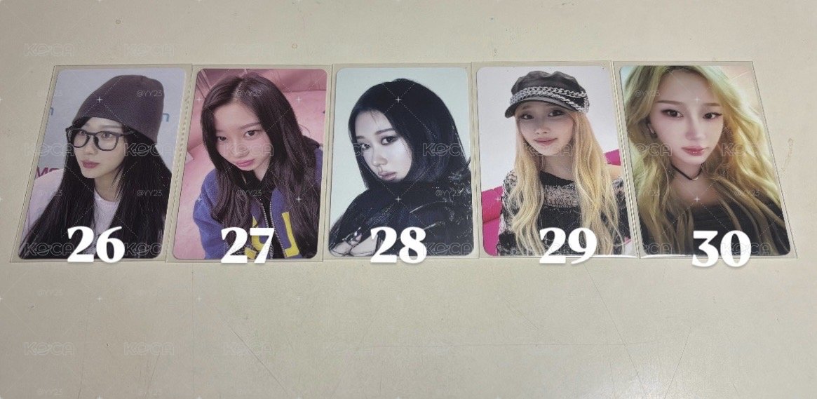 賣場2｜aespa Karina Giselle NingNing 小卡