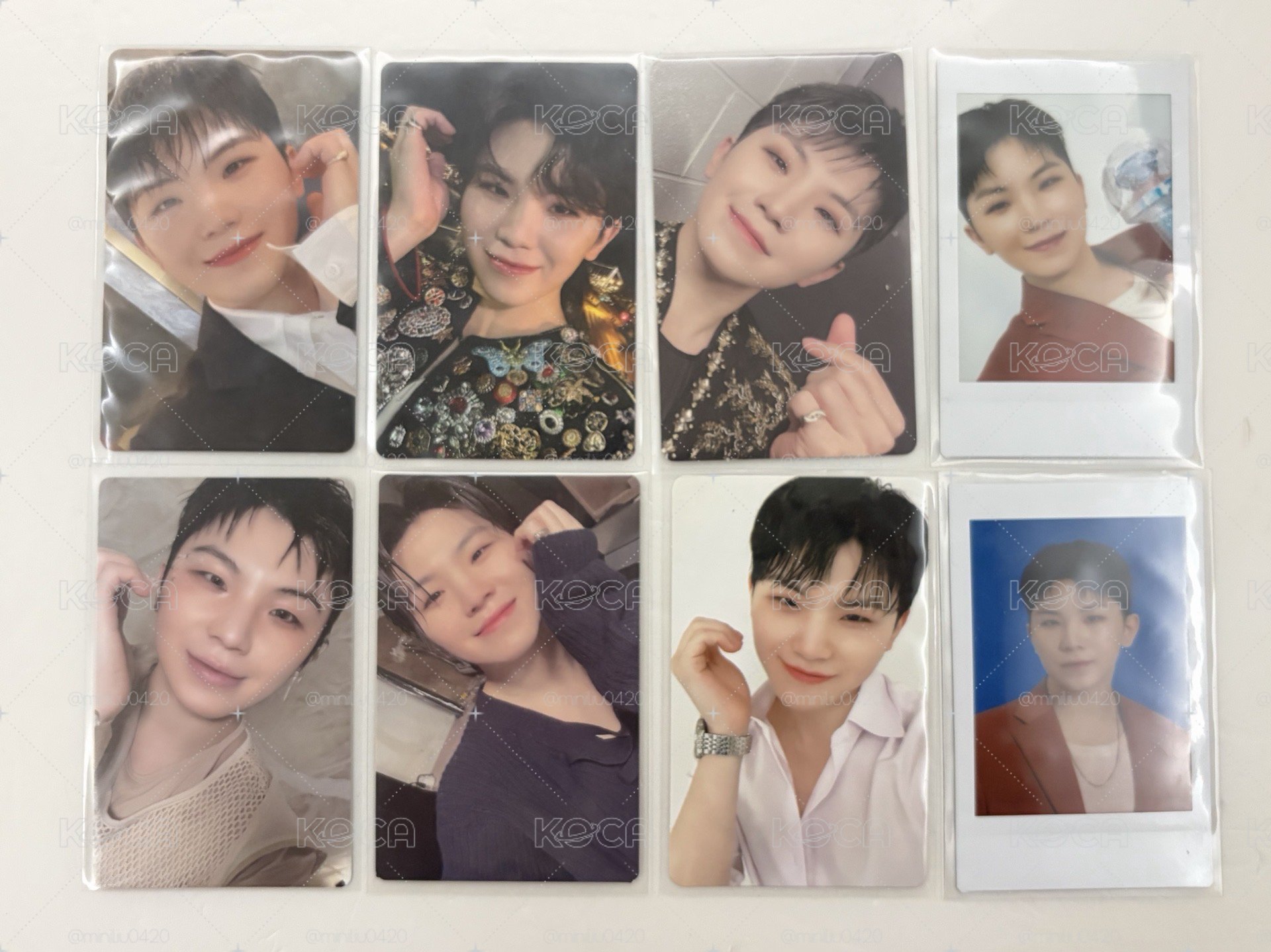 WOOZI 李知勳小卡 