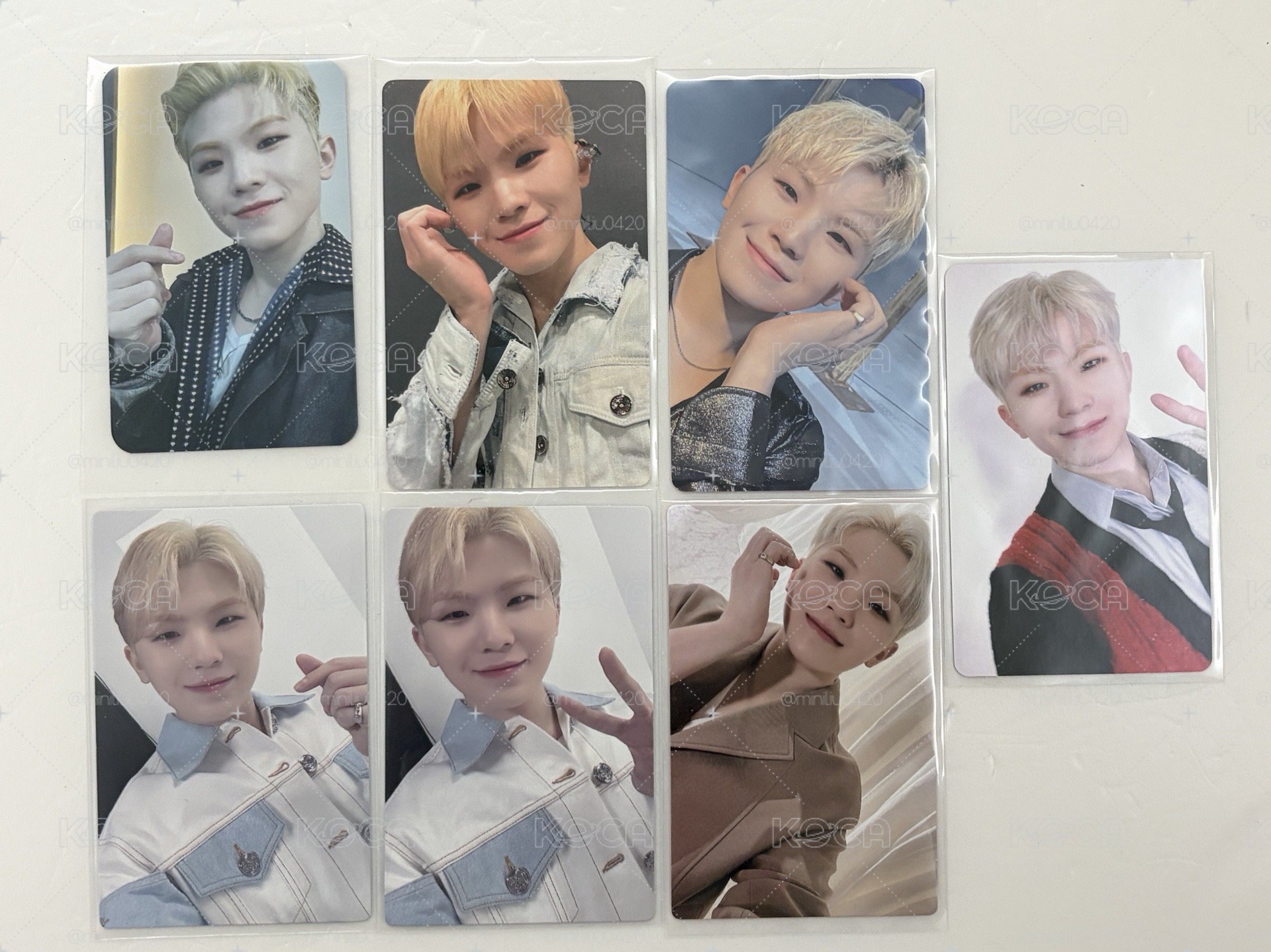 WOOZI 李知勳小卡 正四後續
