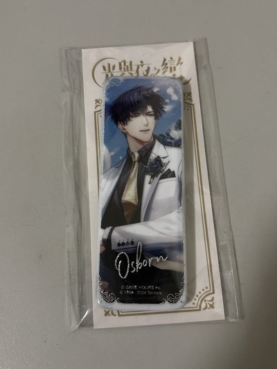 蕭逸一週年長型徽章