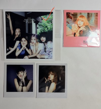 Blackpink 明信片 （可拆）（ $100出貨 ） （紅勾保留）