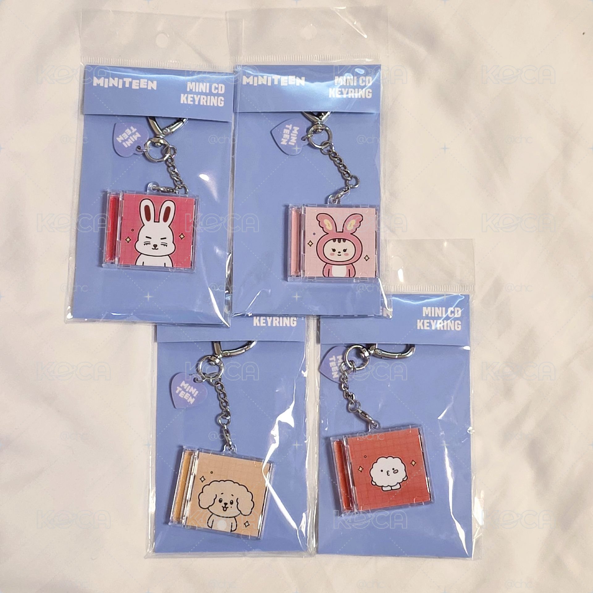 Miniteen CD吊飾系列