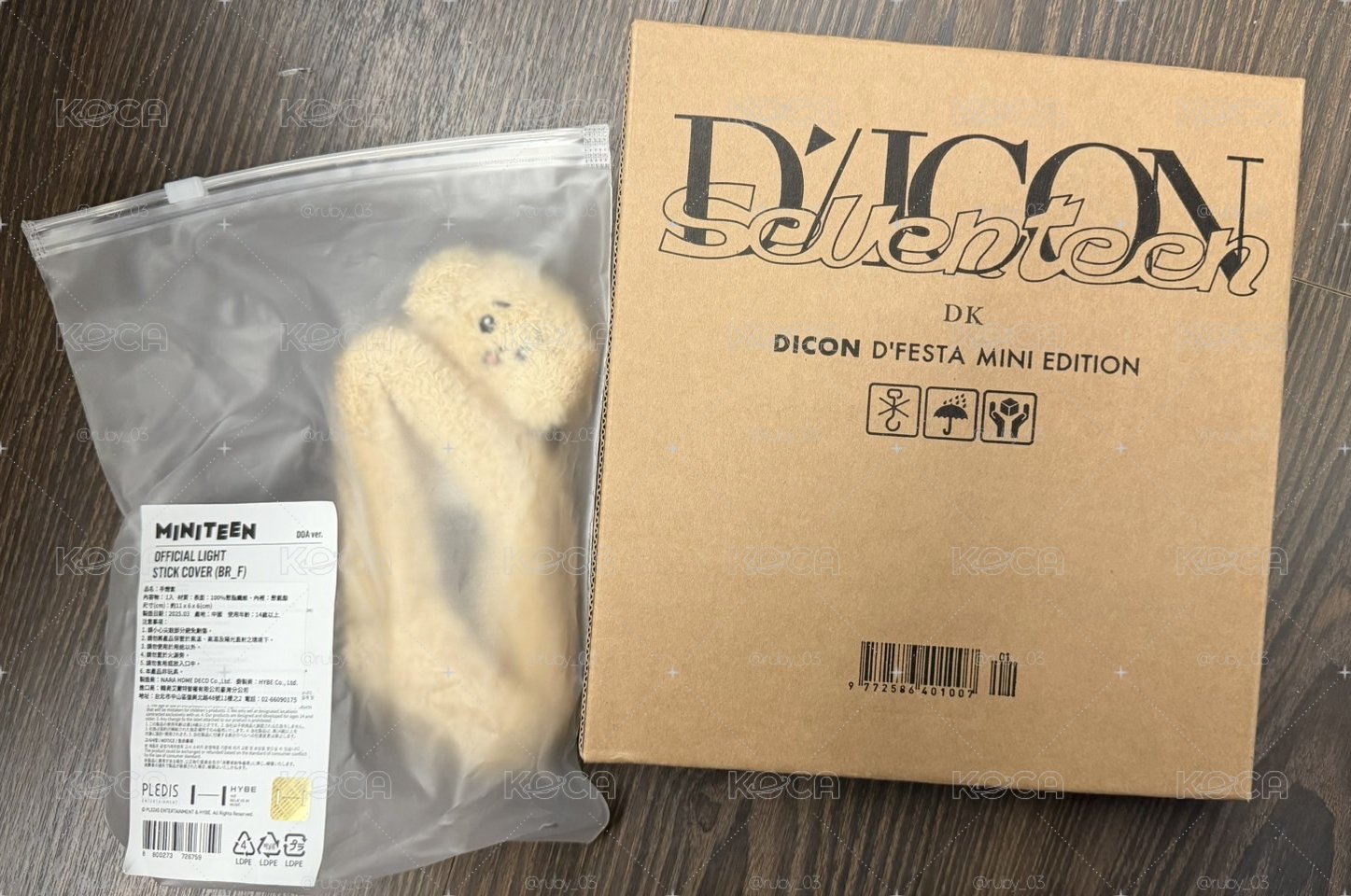 D社單封 寫真卡冊含手燈套